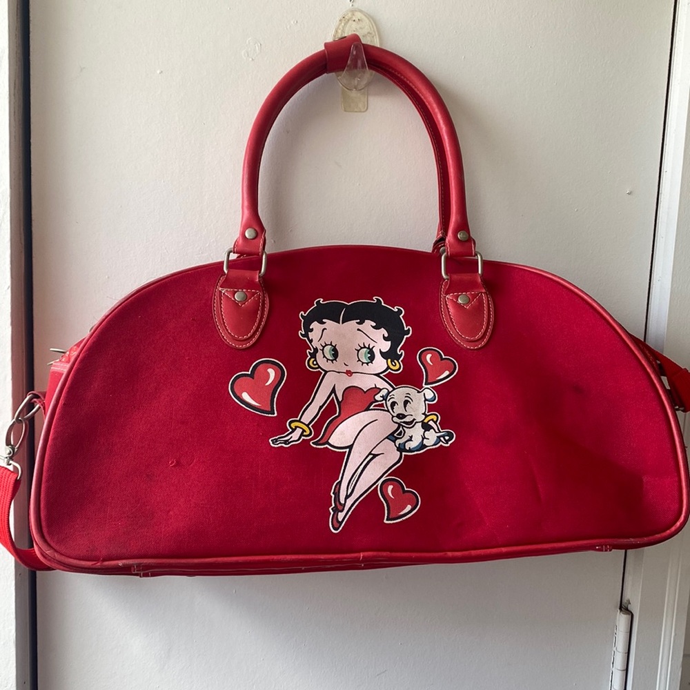 Betty Boop overnight bag